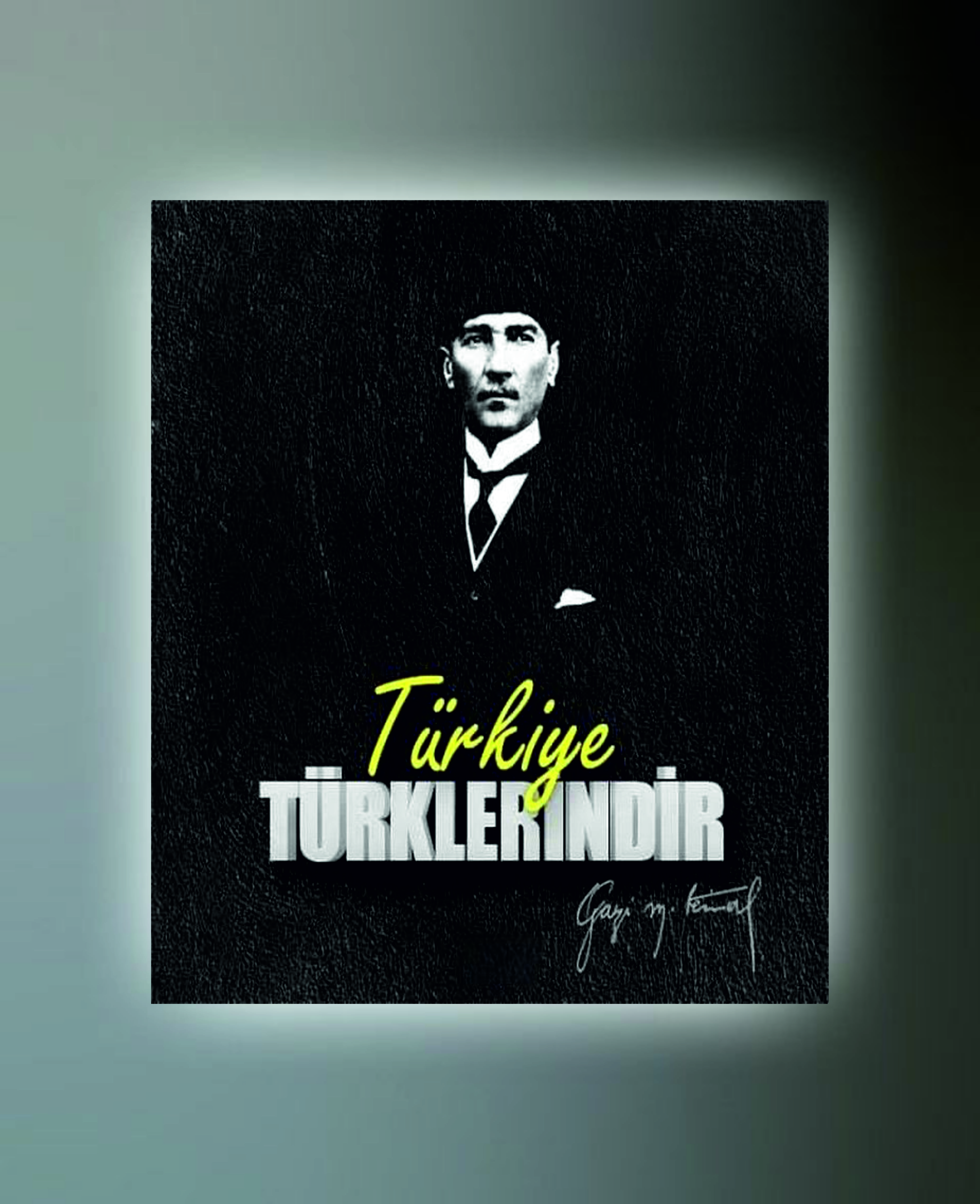 ATATÜRK TABLO (kanvas) 50x70 atatbl0028