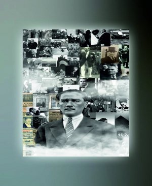 ATATÜRK TABLO (kanvas) 50x70 atatbl0020