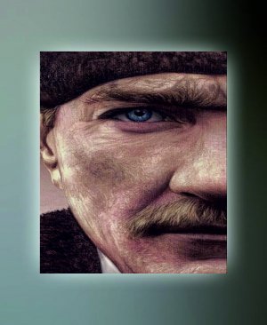 ATATÜRK TABLO (kanvas) 50x70 atatbl0017