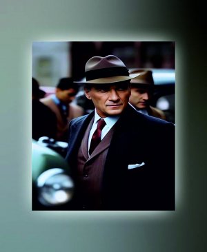 ATATÜRK TABLO (kanvas) 50x70 atatbl0003
