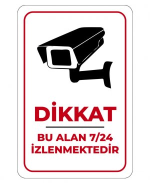 Dikkat Bu alan 7/24 İzlenmektedir. 16x24 cm