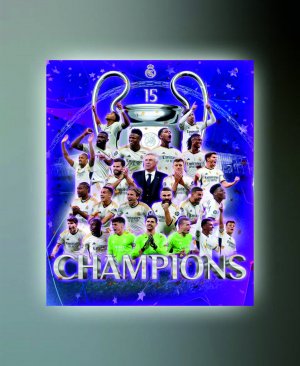 REAL MADRİD TABLO 02 50X70