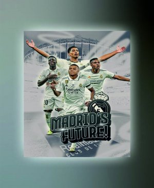 REAL MADRİD (MBAPPE) TABLO 04 50X70