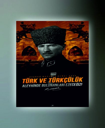 ATATÜRK TABLO (kanvas) 50x70 atatbl0027