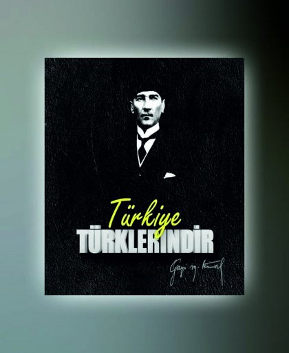 ATATÜRK TABLO (kanvas) 50x70 atatbl0028
