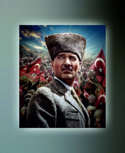 ATATÜRK TABLO (kanvas) 50x70 atatbl0029