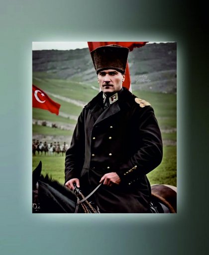 ATATÜRK TABLO (kanvas) 50x70 atatbl0030