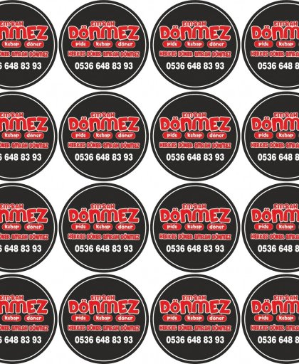 5X5 CM FOLYO ETİKET (1000 ADET)